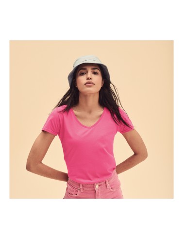 F-61-444-0-Ladies Iconic 150 V Neck T